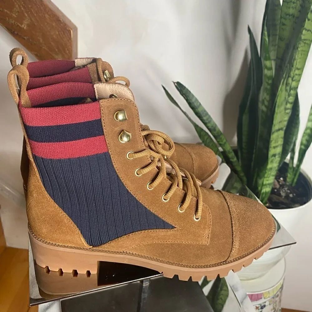 New Cecilia New York Theo Hiker Boot Nutella Leather - Picture 4 of 5